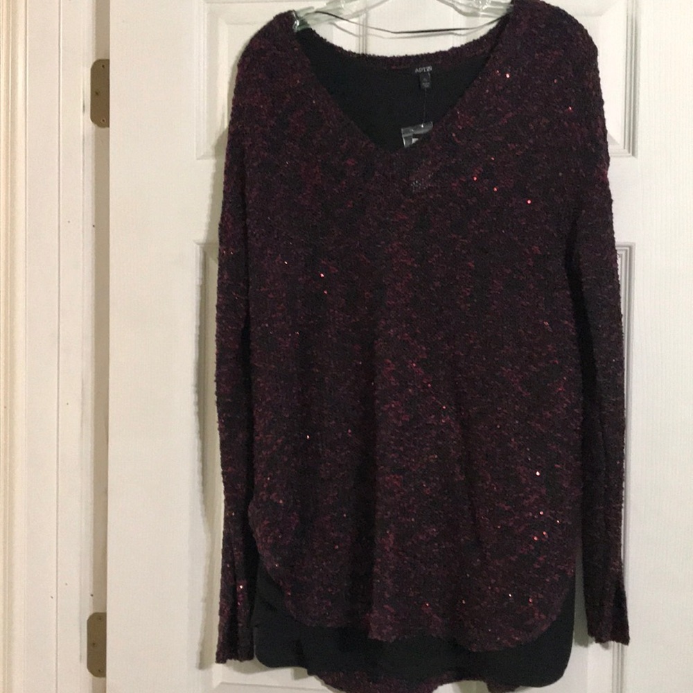 Glitzy sweater